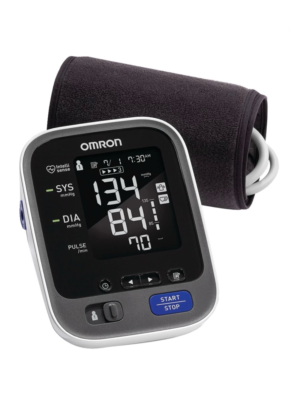 Omron 10 Series Upper Arm Blood Pressure with Cuff Monitor (Model BP785N)